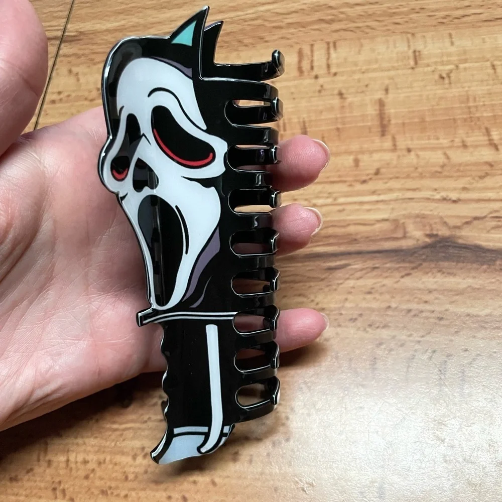 Scream Halloween Hair Clip/ claw